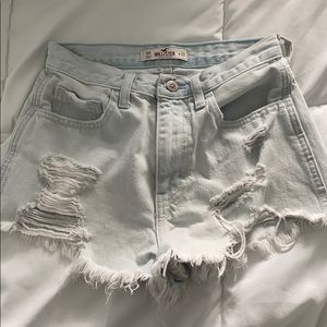 High-rise Hollister shorts